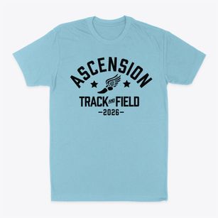 Ascension School Track and Field Classic Dad T-Shirt