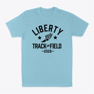 Liberty Baptist School Track and Field Classic Dad T-Shirt