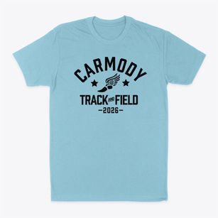 Carmody Junior High School Track and Field Classic Dad T-Shirt