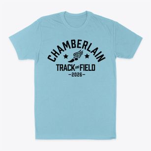 Chamberlain Elementary School Track and Field Classic Dad T-Shirt