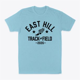 East Hill Christian School Track and Field Classic Dad T-Shirt