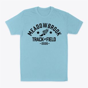 Meadowbrook Academy Track and Field Classic Dad T-Shirt