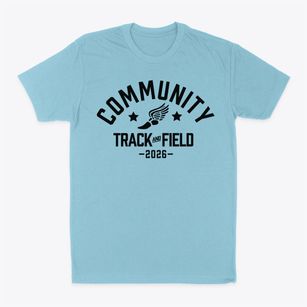 Community Christian School Track and Field Classic Dad T-Shirt