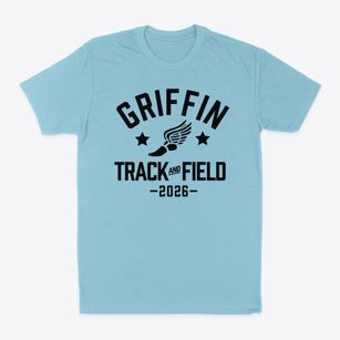 Griffin Elementary School Track and Field Classic Dad T-Shirt