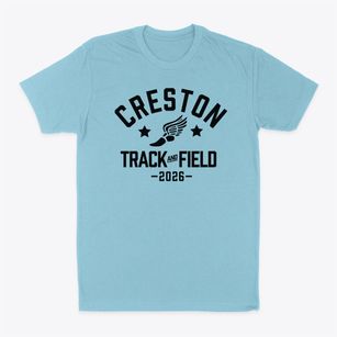 Creston Middle School Track and Field Classic Dad T-Shirt