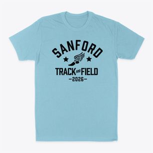 Sanford Middle School Track and Field Classic Dad T-Shirt