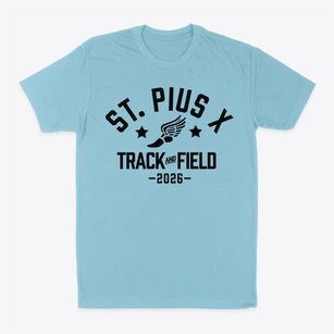 Saint Pius X School Track and Field Classic Dad T-Shirt