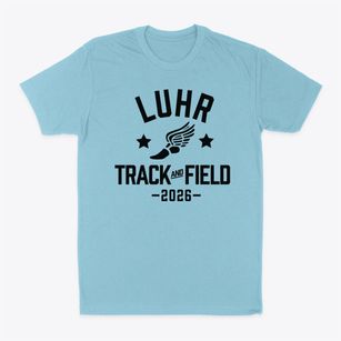 Luhr Elementary School Track and Field Classic Dad T-Shirt