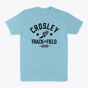 Crosley Elementary School Track and Field Classic Dad T-Shirt