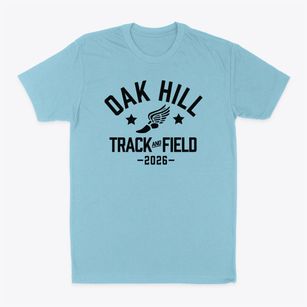 Oak Hill Elementary School Track and Field Classic Dad T-Shirt