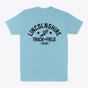 Lincolnshire Elementary School Track and Field Classic Dad T-Shirt