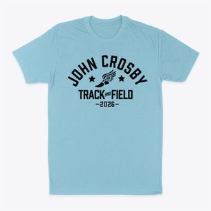 John Crosby Elementary School Track and Field Classic Dad T-Shirt