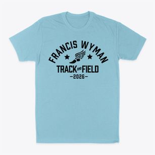 Francis Wyman School Track and Field Classic Dad T-Shirt