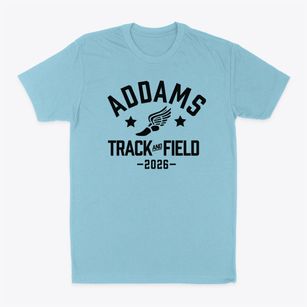 Addams Middle School Track and Field Classic Dad T-Shirt