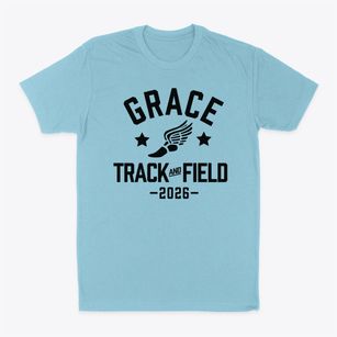 Grace Lutheran School Track and Field Classic Dad T-Shirt