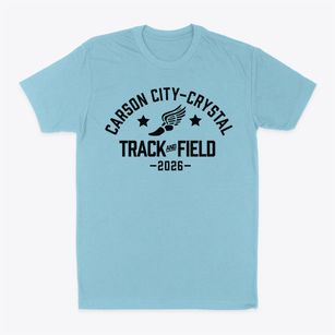 Carson City-crystal Middle / High School Track and Field Classic Dad T-Shirt