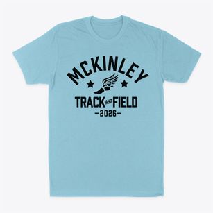 Mckinley Elementary School Track and Field Classic Dad T-Shirt