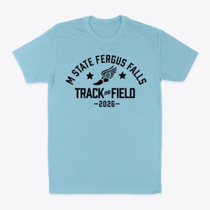 M State Fergus Falls Track and Field Classic Dad T-Shirt