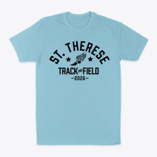 Saint Therese School Track and Field Classic Dad T-Shirt