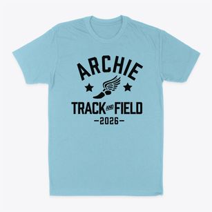 Archie School Track and Field Classic Dad T-Shirt