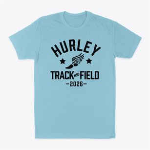 Hurley R 1 School Track and Field Classic Dad T-Shirt