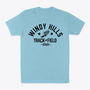 Windy Hills Elementary School Track and Field Classic Dad T-Shirt