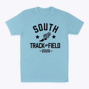 South High School Track and Field Classic Dad T-Shirt