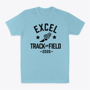 Excel Christian School Track and Field Classic Dad T-Shirt