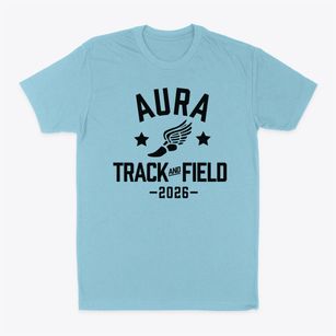 Aura Elementary School Track and Field Classic Dad T-Shirt