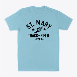 Saint Mary School Track and Field Classic Dad T-Shirt