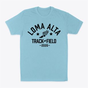 Loma Alta Elementary School Track and Field Classic Dad T-Shirt