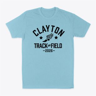Clayton High School Track and Field Classic Dad T-Shirt