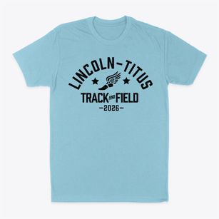 Lincoln-titus Elementary School Track and Field Classic Dad T-Shirt