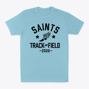 Saints Joseph & Thomas School Track and Field Classic Dad T-Shirt