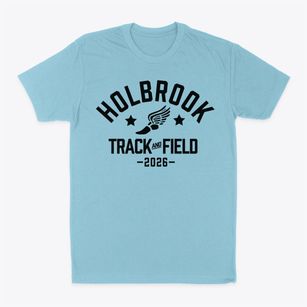 Holbrook Elementary School Track and Field Classic Dad T-Shirt