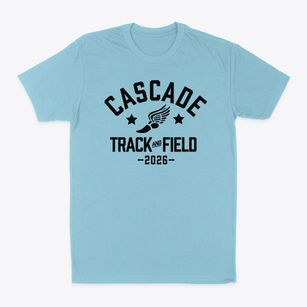 Cascade Middle School Track and Field Classic Dad T-Shirt