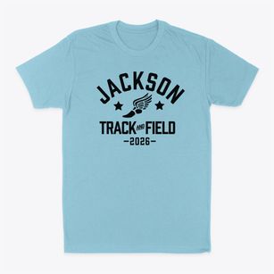 Jackson Elementary School Track and Field Classic Dad T-Shirt