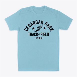 Cedaroak Park Elementary School Track and Field Classic Dad T-Shirt