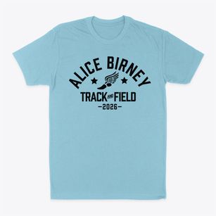 Alice Birney Middle School Track and Field Classic Dad T-Shirt