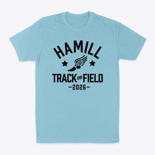 Hamill Elementary School Track and Field Classic Dad T-Shirt