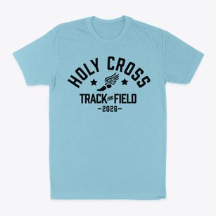 Holy Cross High School Track and Field Classic Dad T-Shirt