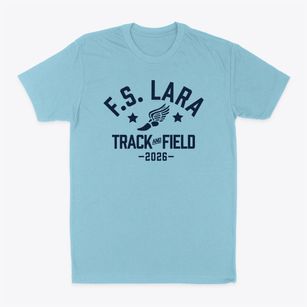 Francisco S. Lara Academy Track and Field Classic Dad T-Shirt