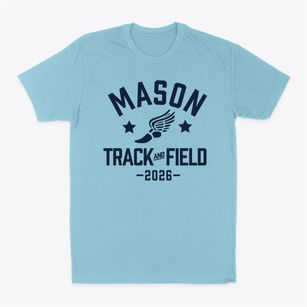 Mason Elementary School Track and Field Classic Dad T-Shirt