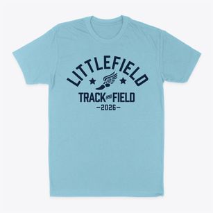 Littlefield Primary School Track and Field Classic Dad T-Shirt