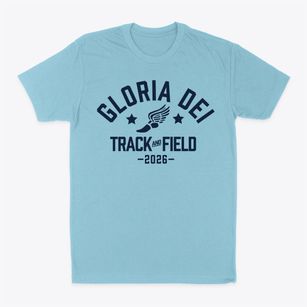 Gloria Dei Lutheran School Track and Field Classic Dad T-Shirt