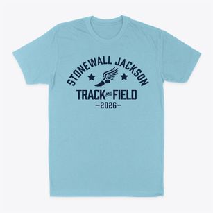 Stonewall Jackson Middle School Track and Field Classic Dad T-Shirt