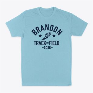 Brandon Middle School Track and Field Classic Dad T-Shirt