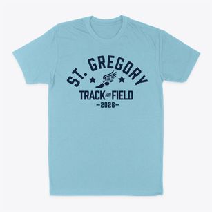 Saint Gregory The Great School Track and Field Classic Dad T-Shirt