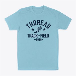 Henry David Thoreau Elementary School Track and Field Classic Dad T-Shirt