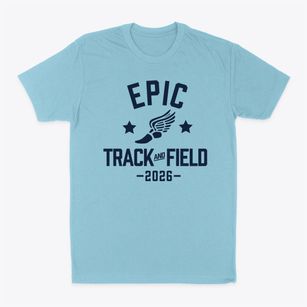 Epic Elementary School Track and Field Classic Dad T-Shirt
